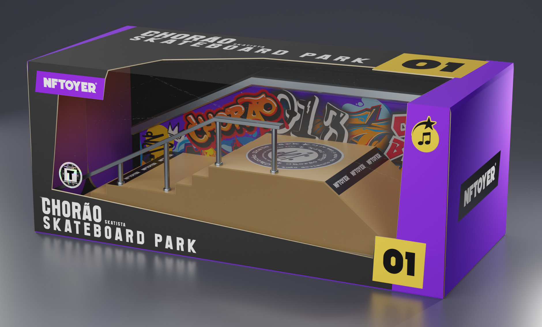 3D skatepark