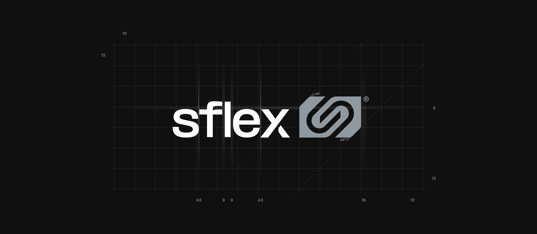 Sflex grid logo design