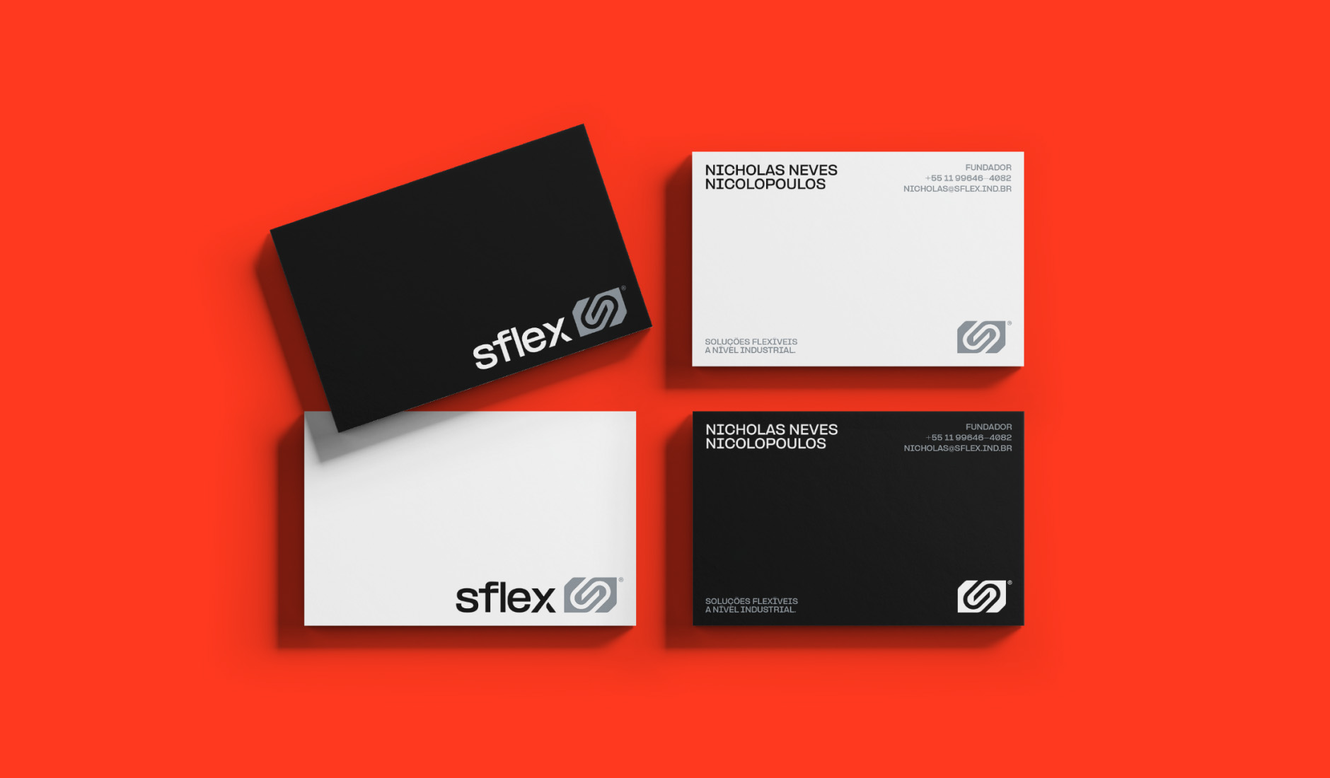 Business card layout